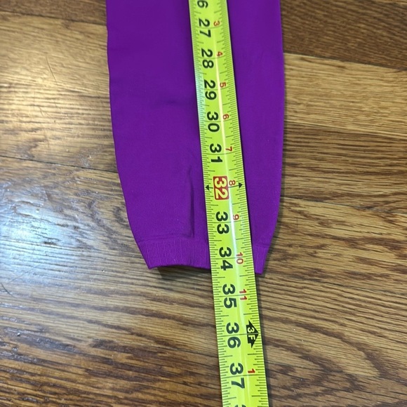 Free People Movement High-Rise 7/8 Length Good Karma Leggings Vivid Violet M/L - Picture 13 of 15